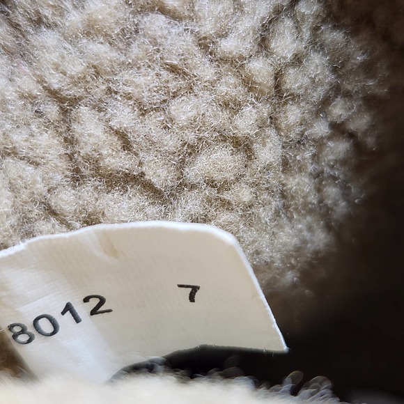 Minnetonka Brown Suede leather Winter Boots Womens 7 Faux Fur Lined Mid Calf - Picture 6 of 10